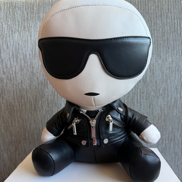 Karl Lagerfeld X The Met “Ikonik” 10 inch Collectable Soft Leather Doll